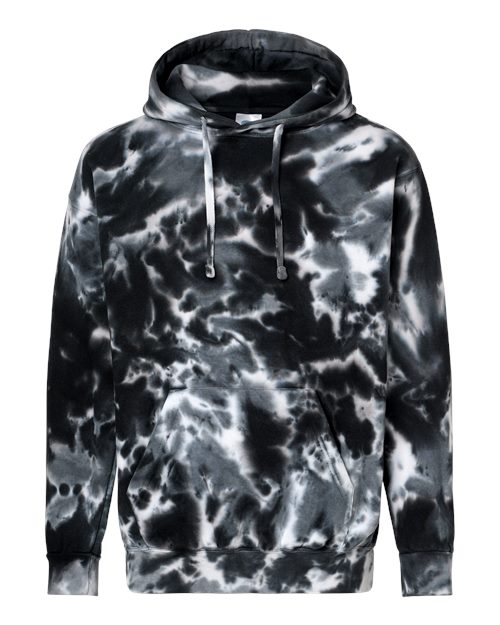 Unisex Tie-Dyed Hooded Sweatshirt
