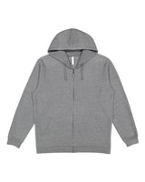 Unisex Full-Zip Fleece Hoodie Sweatshirt - 12396