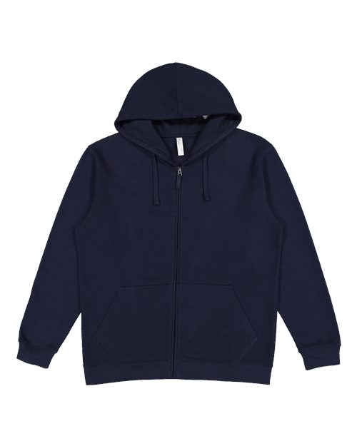 Unisex Full-Zip Fleece Hoodie Sweatshirt - 12396