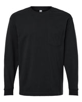 Unisex Super Heavyweight Long Sleeve Pocket Tee - 12438
