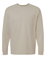 Unisex Super Heavyweight Long Sleeve Pocket Tee - 12438