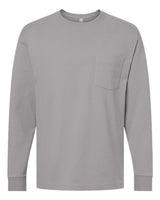 Unisex Super Heavyweight Long Sleeve Pocket Tee - 12438