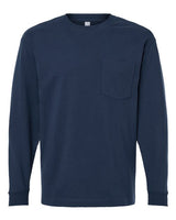 Unisex Super Heavyweight Long Sleeve Pocket Tee - 12438