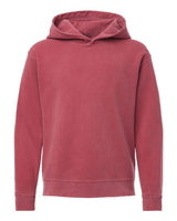 Youth Garment-Dyed Lightweight Hooded Sweatshirt
