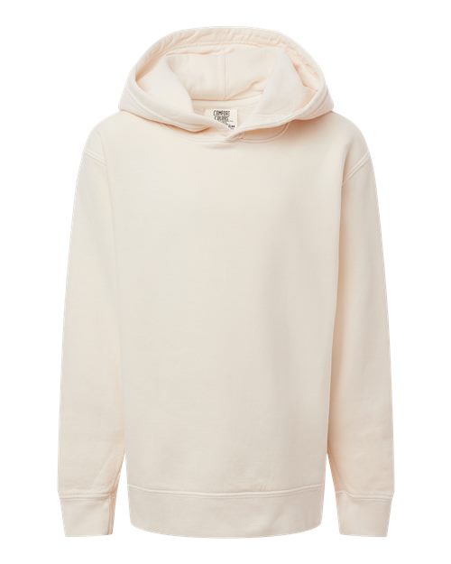 Youth Garment-Dyed Lightweight Hooded Sweatshirt
