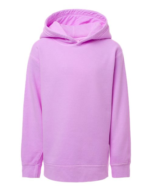 Youth Garment-Dyed Lightweight Hooded Sweatshirt