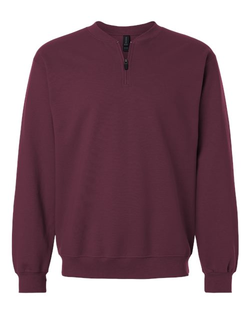 Unisex Softstyle® Midweight 1/4 Zip Sweatshirt - 12465