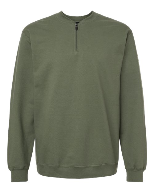Unisex Softstyle® Midweight 1/4 Zip Sweatshirt - 12465