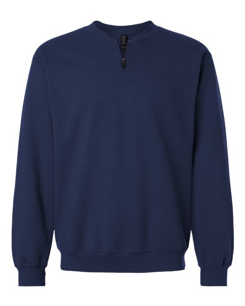 Unisex Softstyle® Midweight 1/4 Zip Sweatshirt - 12465