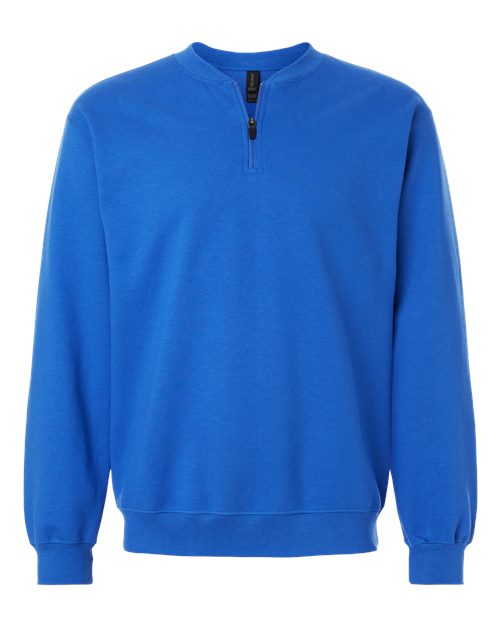 Unisex Softstyle® Midweight 1/4 Zip Sweatshirt - 12465