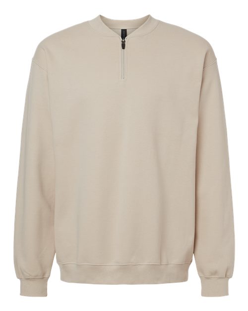 Unisex Softstyle® Midweight 1/4 Zip Sweatshirt - 12465