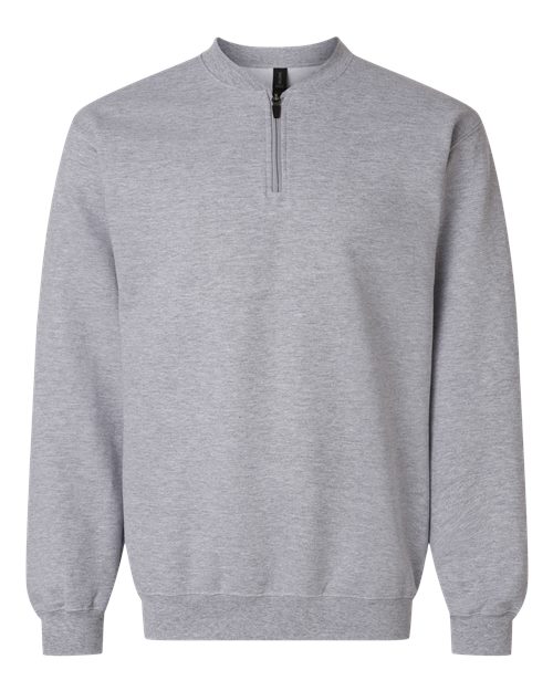 Unisex Softstyle® Midweight 1/4 Zip Sweatshirt - 12465