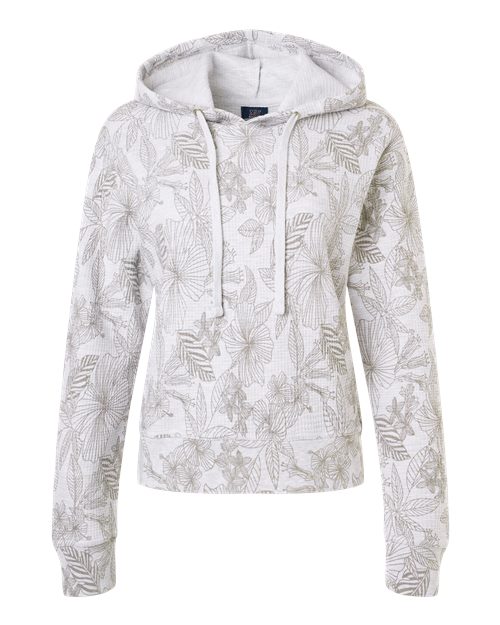 Women's Maddie Floral Print Hooded Sweatshirt - 12475
