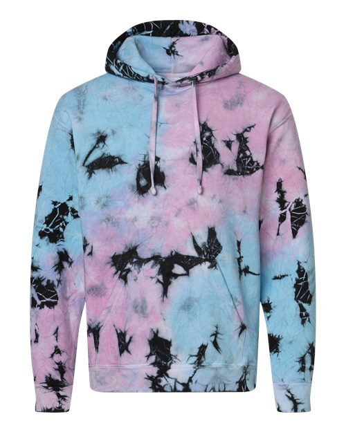 Unisex Tie-Dyed Hooded Sweatshirt