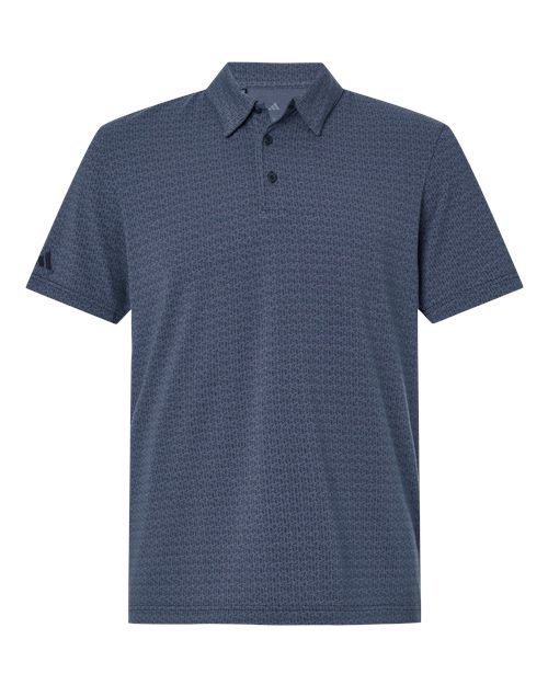 Men's Blended Printed Polo - 12485