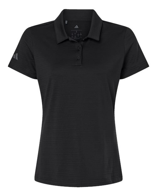 Women's Textured Stripe Polo - 12494