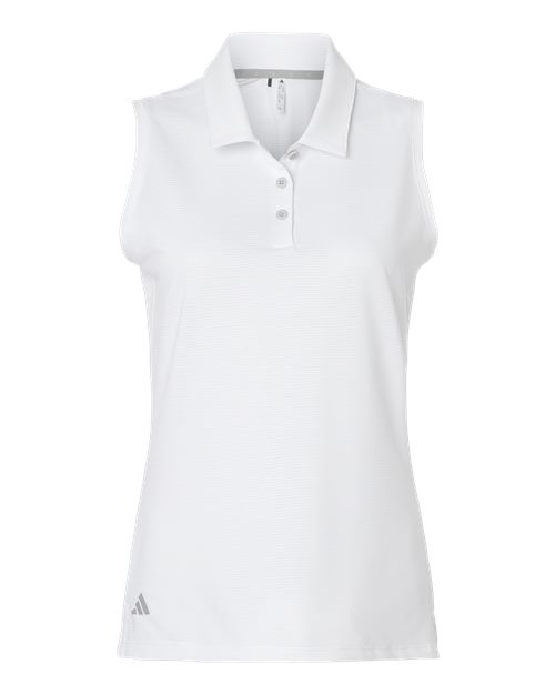 Women's Ottoman Sleeveless Polo - 12614
