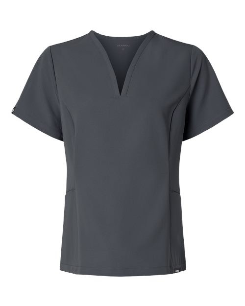 Women's Calix Fit & Flare Scrub V-Neck Top