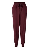 Women's Petite Sizes Silex Knit-Waist Scrub Joggers - 12651