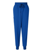 Women's Petite Sizes Silex Knit-Waist Scrub Joggers - 12651