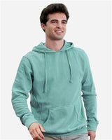 Unisex Pigment-Dyed Fleece Hooded Sweatshirt - 11764