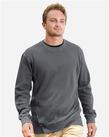 Unisex Pigment-Dyed Fleece Crewneck Sweatshirt