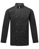 Unisex Ten Studded Front Chef Coat - 12987