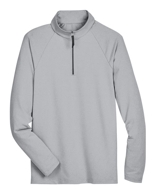 Men's CrownLux Performance® Clubhouse Micro-Stripe Quarter-Zip Pullover - 13184
