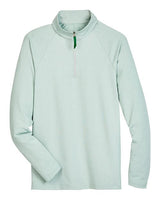 Men's CrownLux Performance® Clubhouse Micro-Stripe Quarter-Zip Pullover - 13184