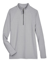 Women's CrownLux Performance® Clubhouse Micro-Stripe Quarter-Zip Pullover - 13187