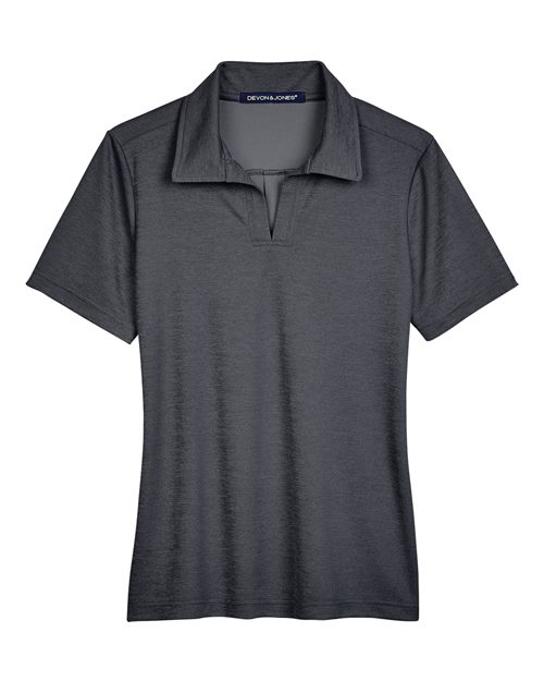 Women's CrownLux Performance® Address Melange Polo - 13197