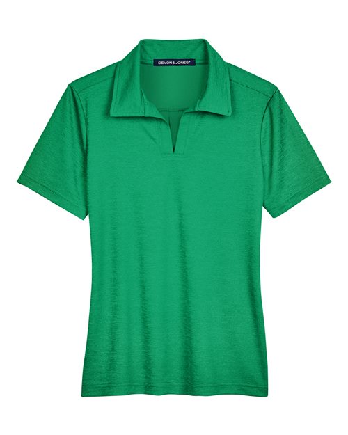 Women's CrownLux Performance® Address Melange Polo - 13197