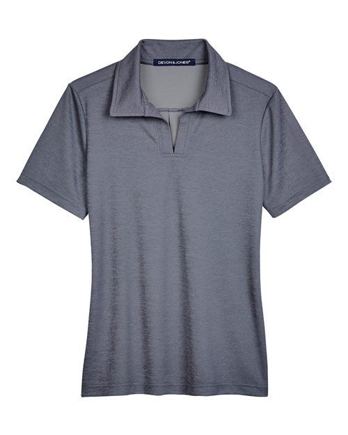 Women's CrownLux Performance® Address Melange Polo - 13197