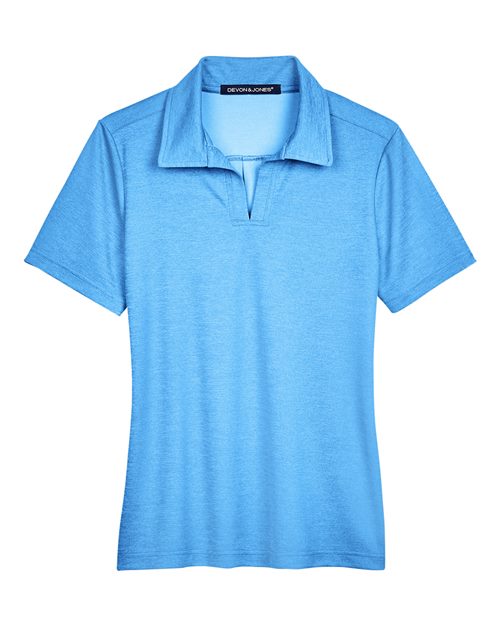 Women's CrownLux Performance® Address Melange Polo - 13197