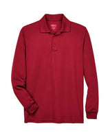 Men's Pinnacle Performance Long Sleeve Piqué Polo - 13201