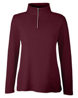 Women's Fusion ChromaSoft™ Pique Quarter-Zip Pullover - 13205