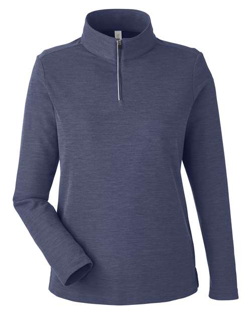 Women's Fusion ChromaSoft™ Pique Quarter-Zip Pullover - 13205