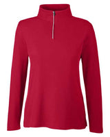 Women's Fusion ChromaSoft™ Pique Quarter-Zip Pullover - 13205