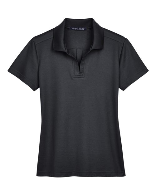 Women's CrownLux Performance® Plaited Polo - 13217