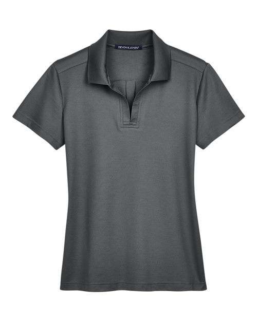 Women's CrownLux Performance® Plaited Polo - 13217