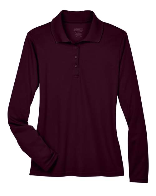 Women's Pinnacle Performance Long Sleeve Piqué Polo - 13233