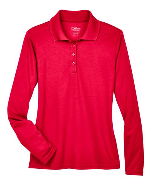 Women's Pinnacle Performance Long Sleeve Piqué Polo - 13233