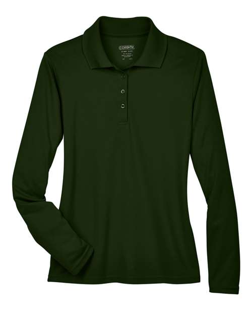 Women's Pinnacle Performance Long Sleeve Piqué Polo - 13233