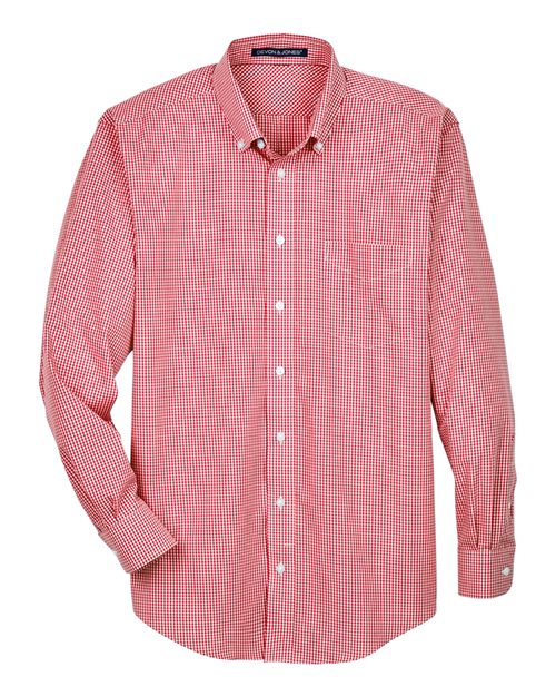 Men's Crown Collection® Gingham Check Woven Dress Shirt - 13250