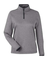 Women's Venture Heathered Stripe Quarter-Zip Pullover - 13267
