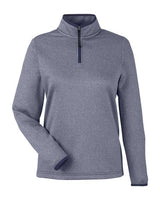 Women's Venture Heathered Stripe Quarter-Zip Pullover - 13267