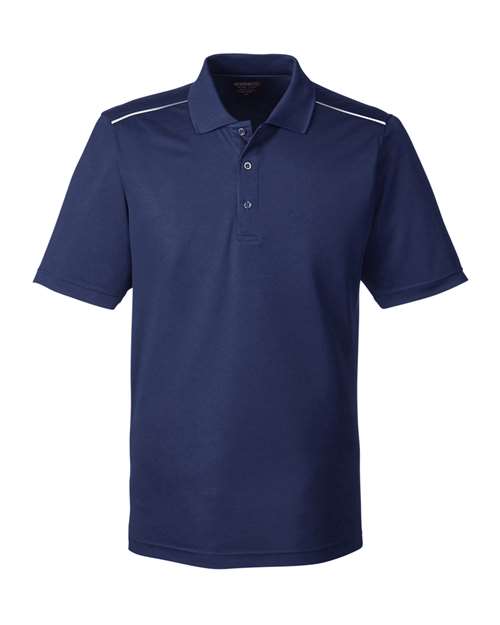Men's Radiant Performance Piqué Polo with Reflective Piping - 13271