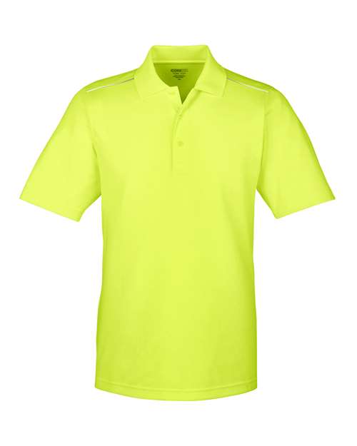 Men's Radiant Performance Piqué Polo with Reflective Piping - 13271