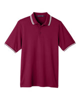 Men's CrownLux Performance® Plaited Tipped Polo - 13273