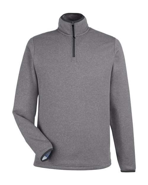 Men's Venture Heathered Stripe Quarter-Zip Pullover - 13283
